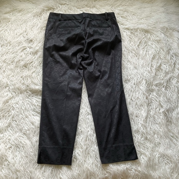 banana republic // camden fit jacquard black pants - Picture 6 of 8